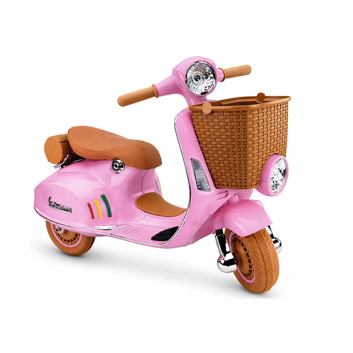 Vespa Italiana Pink Motor Na Akumulator