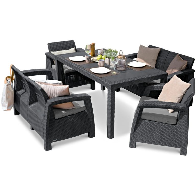 Vrtna Garnitura Korfu Fiesta Ii Graphite 2