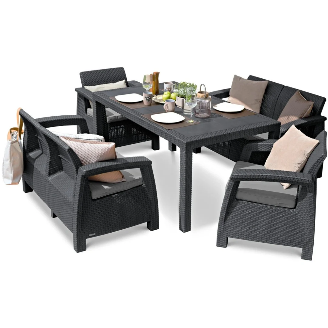 Vrtna Garnitura Korfu Fiesta Ii Graphite 2