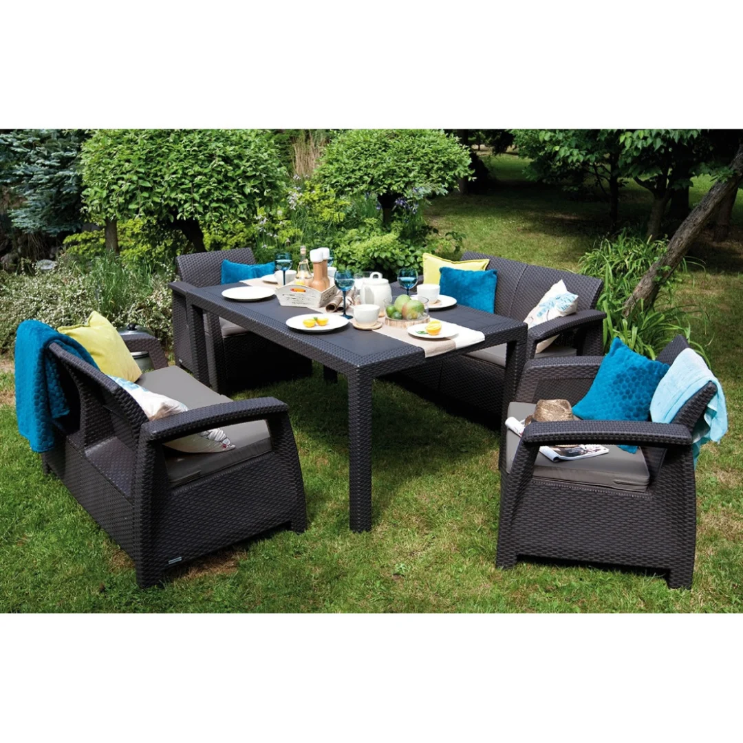Vrtna Garnitura Korfu Fiesta Ii Graphite 4