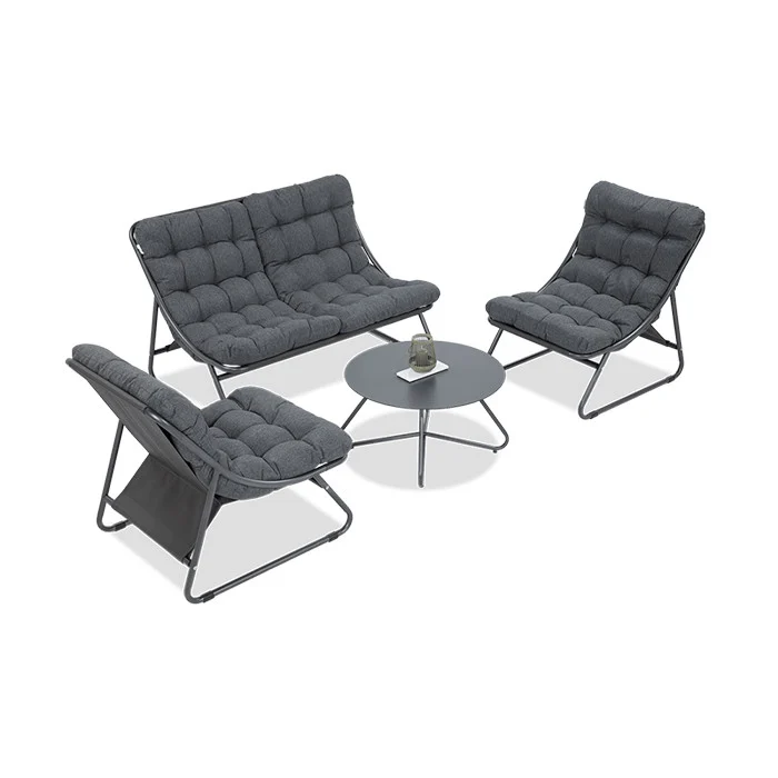 Vrtna Garnitura Vista Caffe Dark Grey