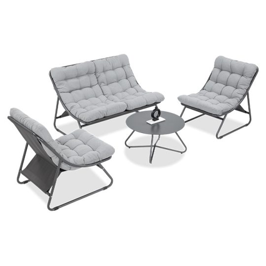 Vrtna Garnitura Vista Caffe Light Grey