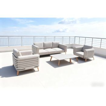 Vrtna Garnitura Radisson Caffe Set Beige 4