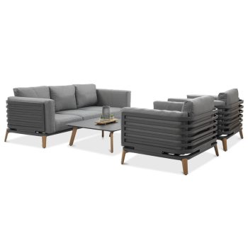 Vrtna Garnitura Radisson Caffe Set Dark 3
