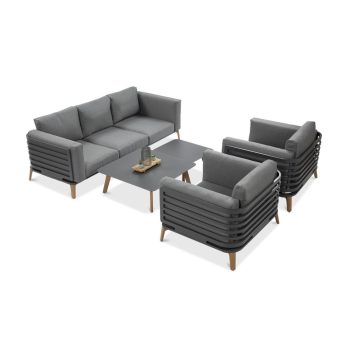 Vrtna Garnitura Radisson Caffe Set Dark 4