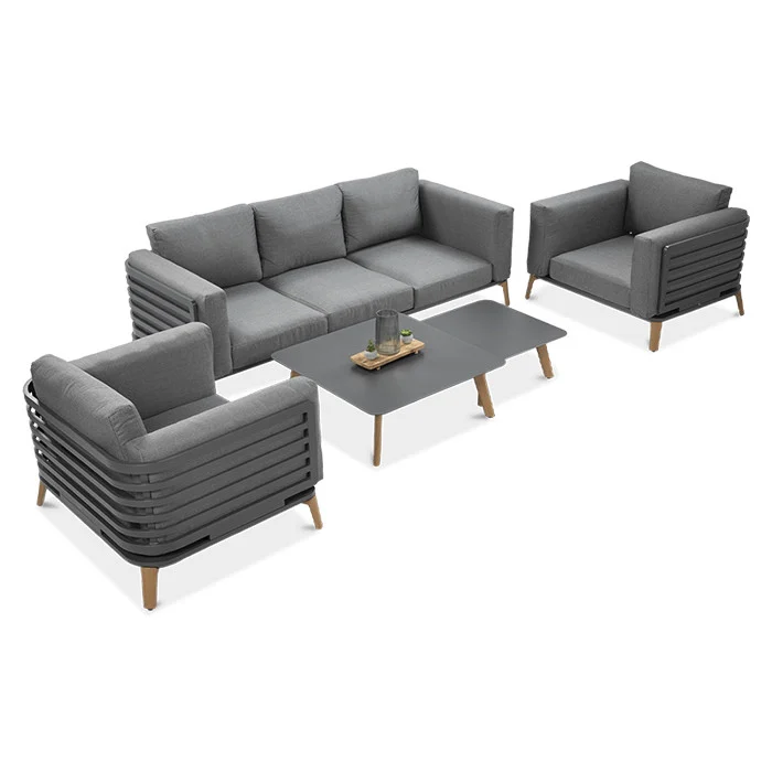 Vrtna Garnitura Radisson Caffe Set Dark