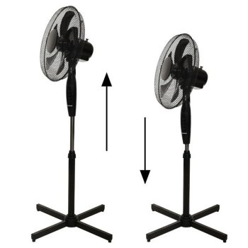 Podni Ventilator Powermat Black 1