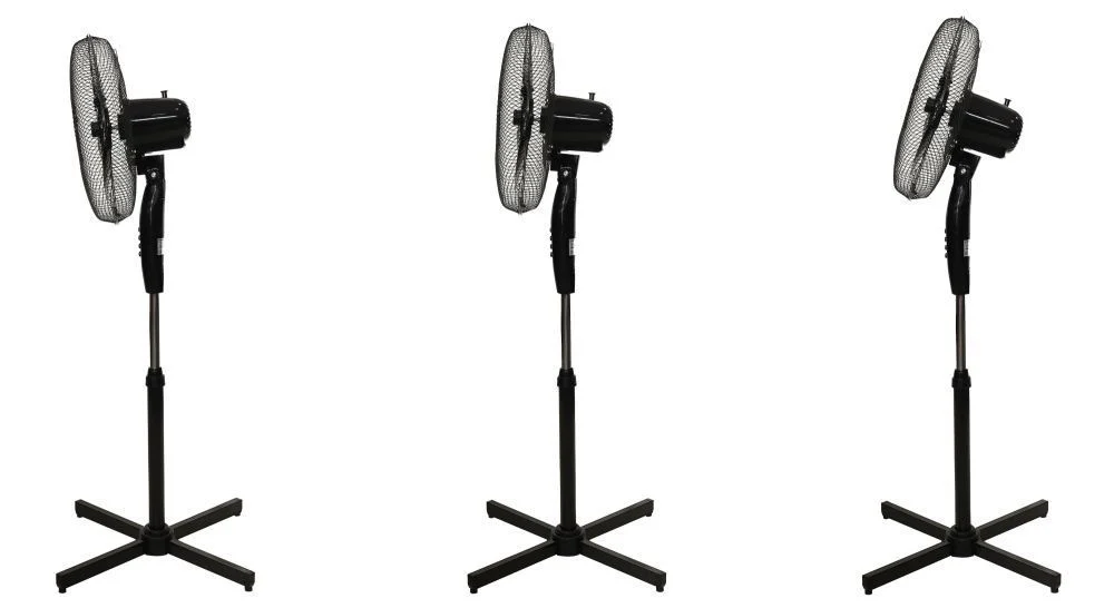 Podni Ventilator Powermat Black 4