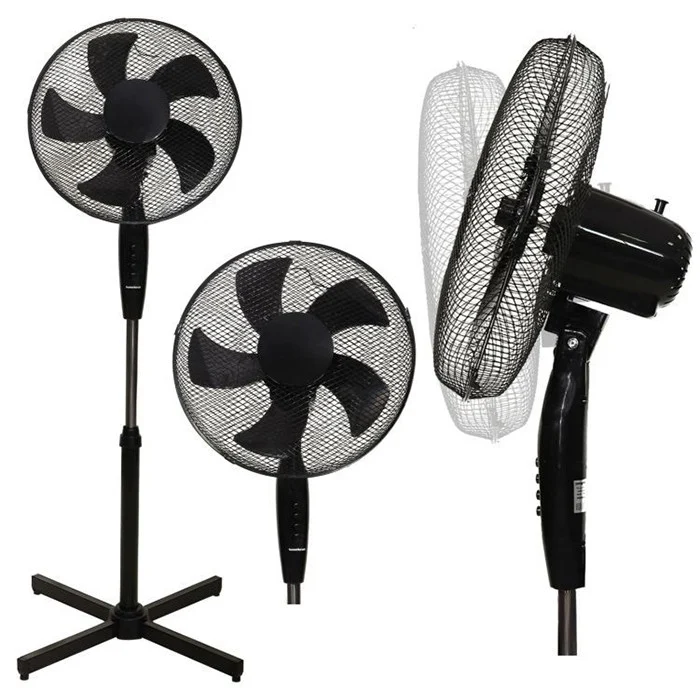 Podni Ventilator Powermat Black