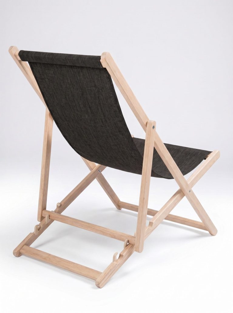 Sklopiva Drvena Ležaljka Relax Golden Brown 2