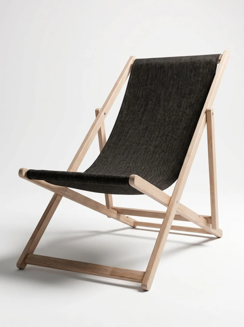Sklopiva Drvena Ležaljka Relax Golden Brown 4