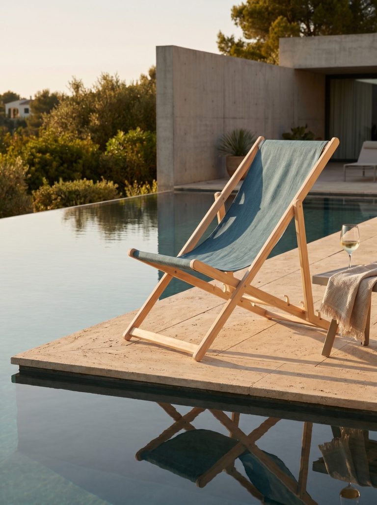 Sklopiva Drvena Ležaljka Relax Tirqua 3