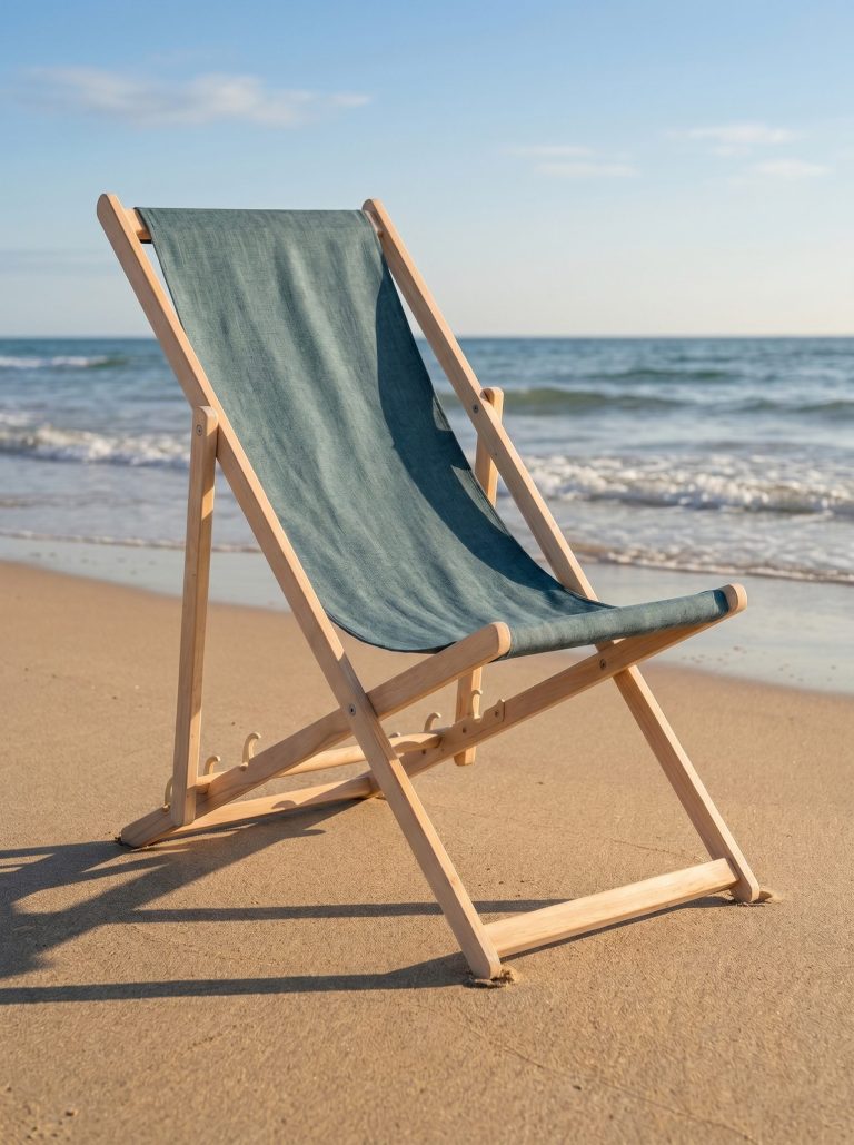Sklopiva Drvena Ležaljka Relax Tirqua 4