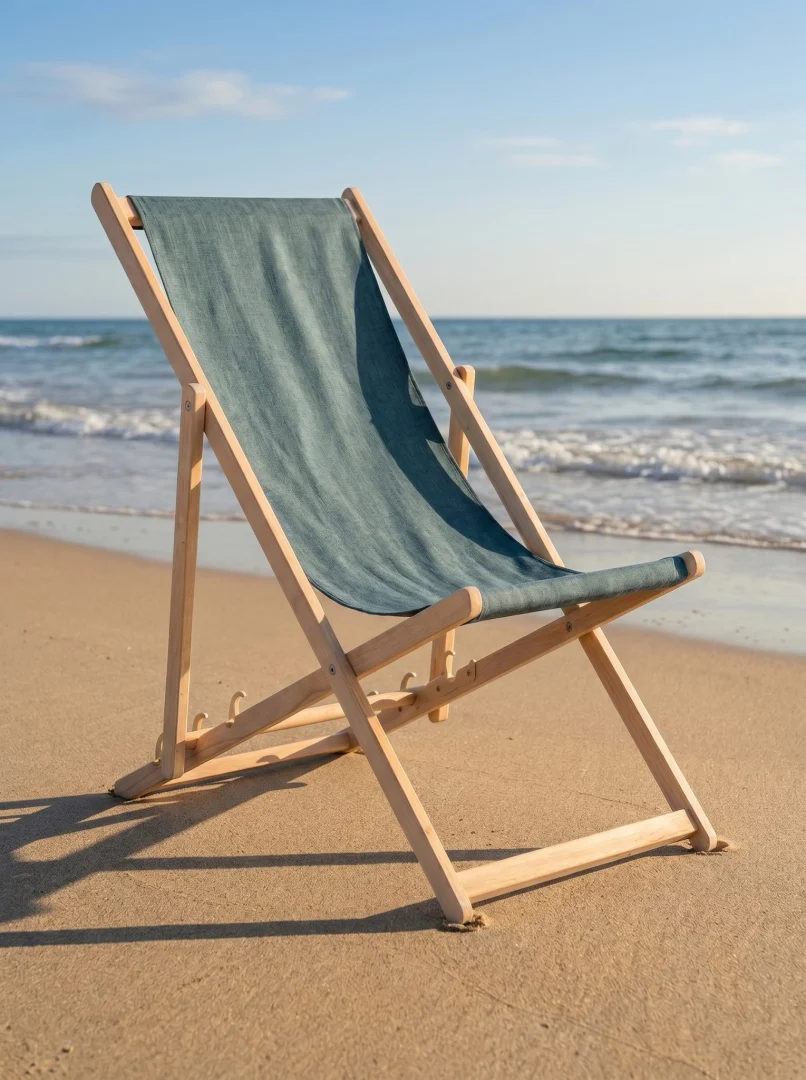 Sklopiva Drvena Ležaljka Relax Tirqua 4
