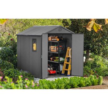 Vrtna Kućica Darwin 6x8 Dark Grey 1