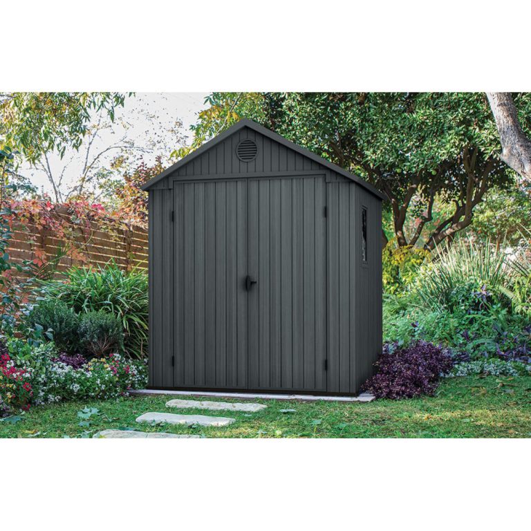 Vrtna Kućica Darwin 6x8 Dark Grey 2