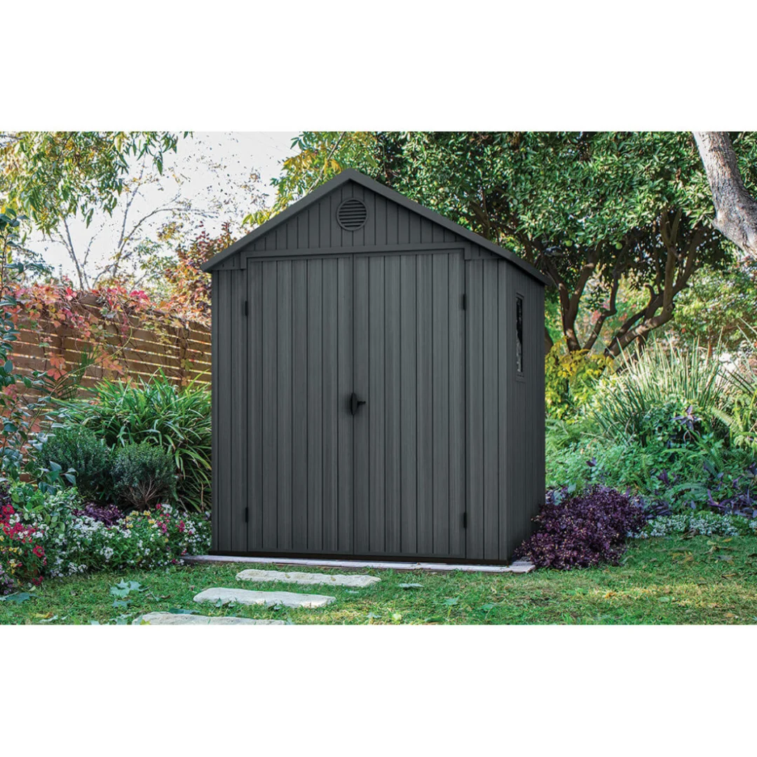 Vrtna Kućica Darwin 6x8 Dark Grey 2