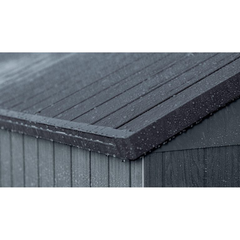 Vrtna Kućica Darwin 6x8 Dark Grey 4