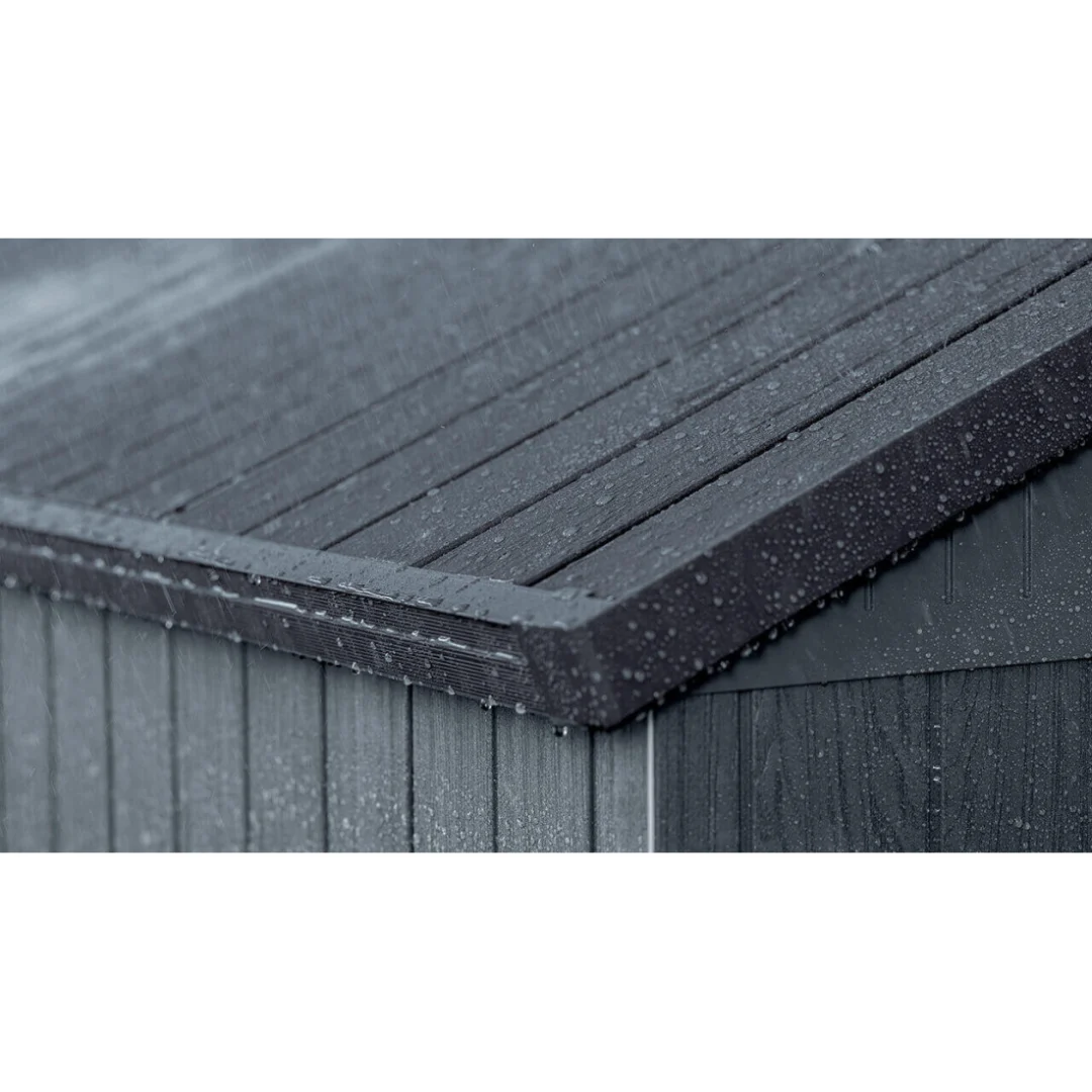Vrtna Kućica Darwin 6x8 Dark Grey 4