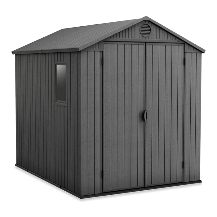 Vrtna Kućica Darwin 6x8 Dark Grey