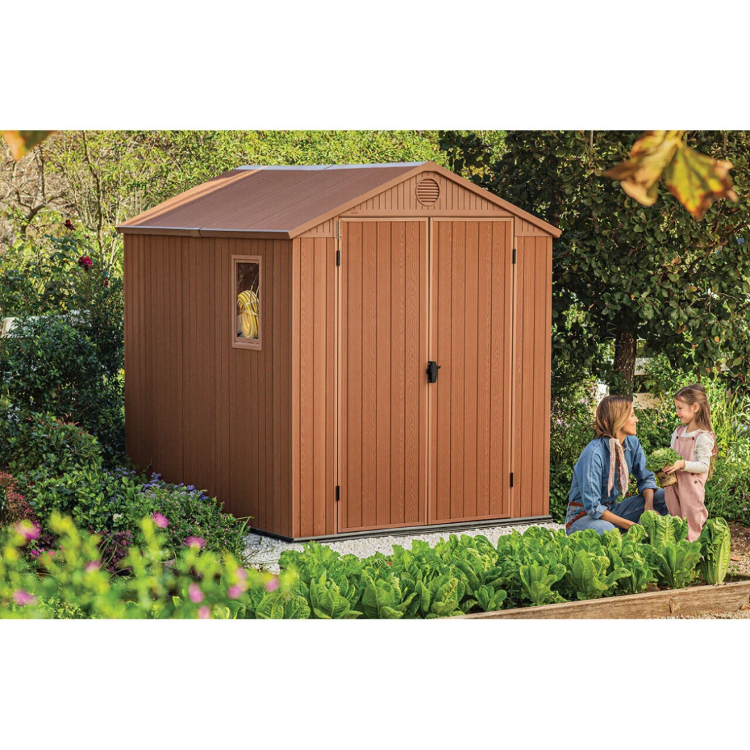 Vrtna Kućica Darwin 6x8 Golden Brown 2