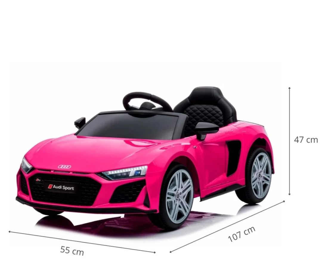 Audi R8 Facelift Baby Pink Auto Na Akumulator 7