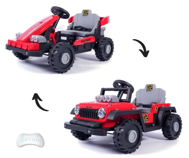Auto Na Akumulator 2u1 Transform Red 1