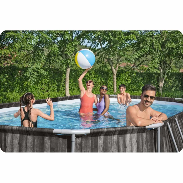Bazen S Okvirom 610 X 366 X 122 Cm 12 U 1 Bestway 5611r 1