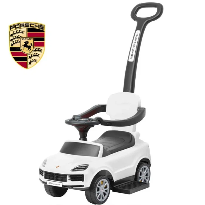 Dječja Guralica Porsche Cayenne 3u1 Bijela