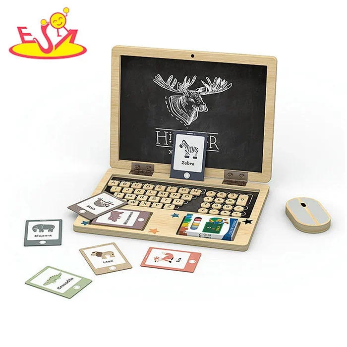 Dječji Drveni Interaktivni Laptop Woosus Mega