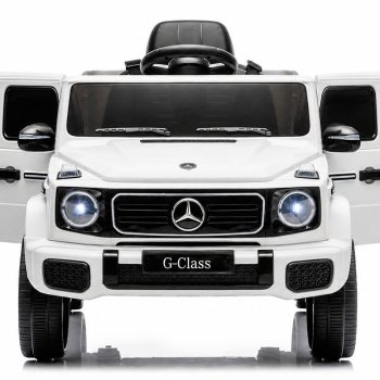 Mercedes G580 Bijeli Licencirani Auto Na Akumulator 1