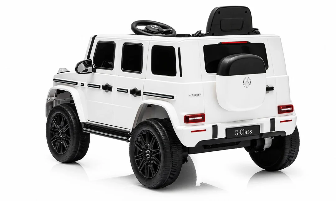 Mercedes G580 Bijeli Licencirani Auto Na Akumulator 3