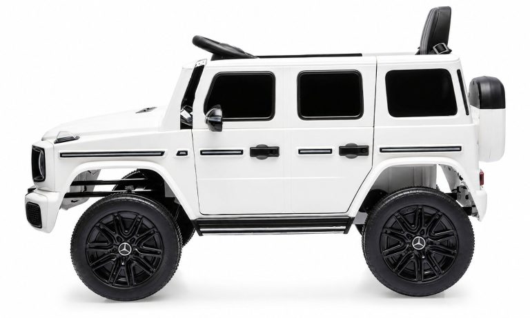 Mercedes G580 Bijeli Licencirani Auto Na Akumulator 4