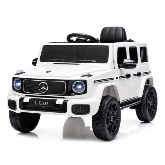 Mercedes G580 Bijeli Licencirani Auto Na Akumulator