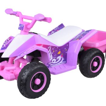 Quad Na Akumulator S Prikolicom Trx Pink 1