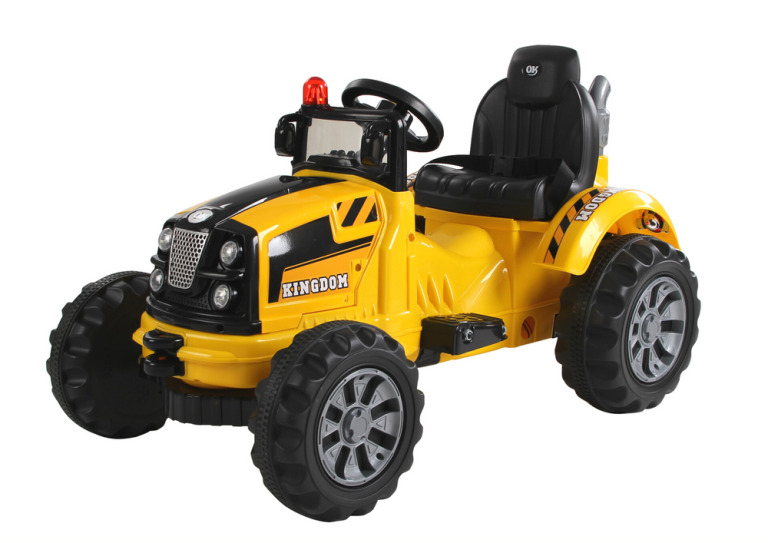 Traktor Na Akumulator Kingdom žuti 1