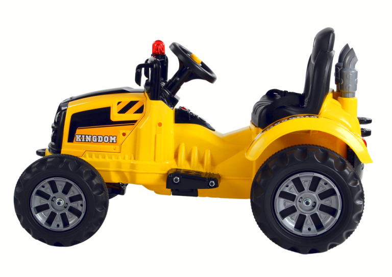 Traktor Na Akumulator Kingdom žuti 3