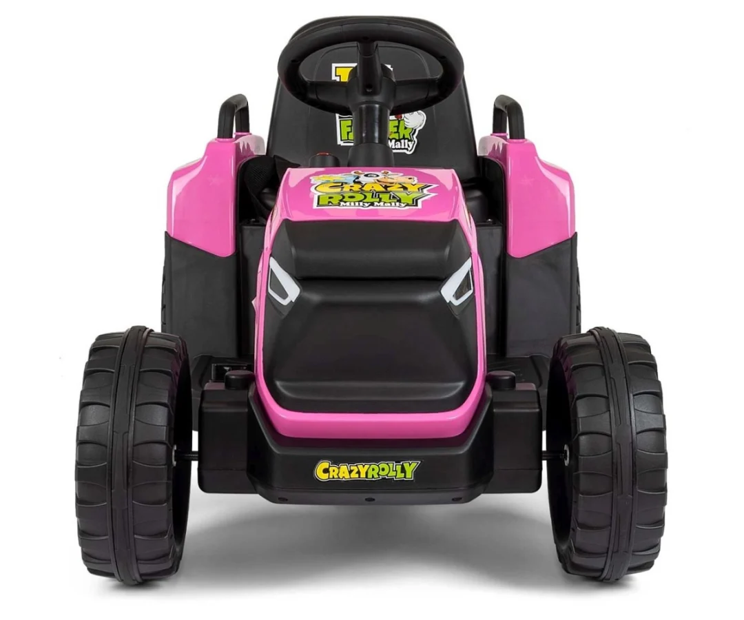 Traktor Na Akumulator Pink Rolly 4