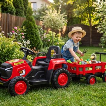 Traktor Na Akumulator Red Rolly 4