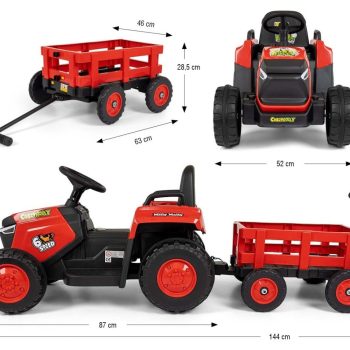 Traktor Na Akumulator Red Rolly 5