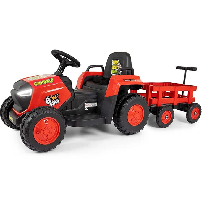 Traktor Na Akumulator Red Rolly