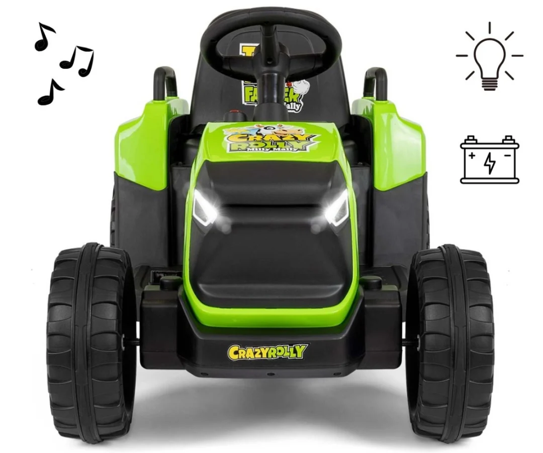 Traktor Na Akumulator Zeleni Rolly 6