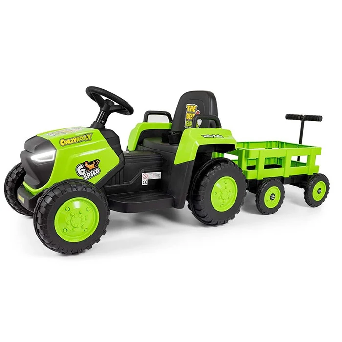 Traktor Na Akumulator Zeleni Rolly