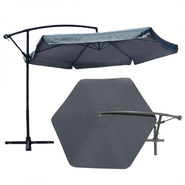 Vrtni Suncobran 6 Segmenata 350 Cm S Navlakom Summer Hit 2