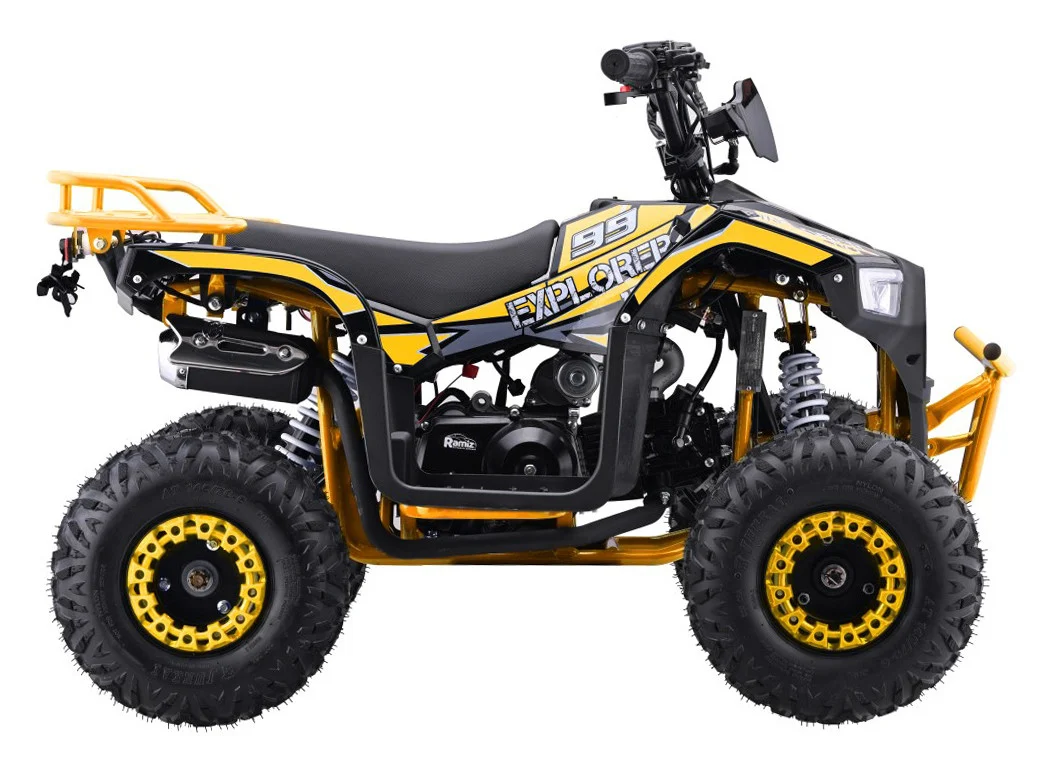110cc EXPLORER žuti benzinski quad_4
