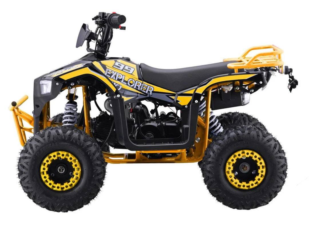 110cc EXPLORER žuti benzinski quad_5