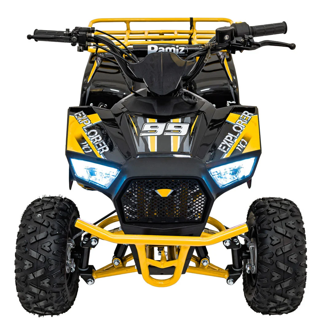 110cc EXPLORER žuti benzinski quad_6