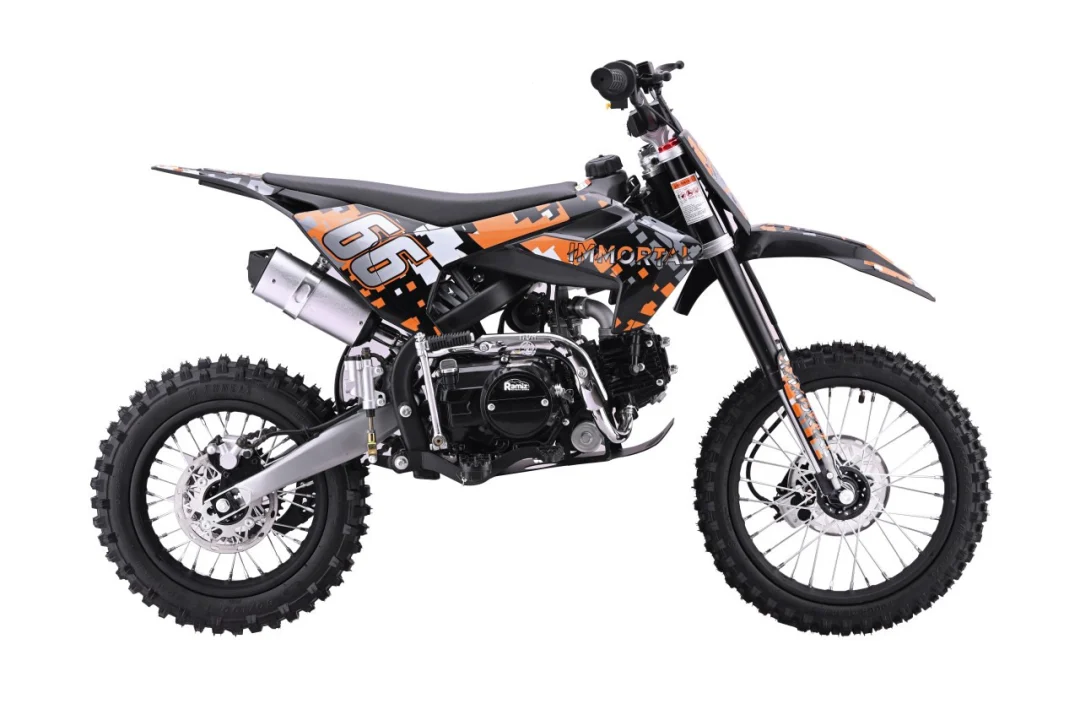 110cc IMMORTAL narančasti benzinski cross motor_3