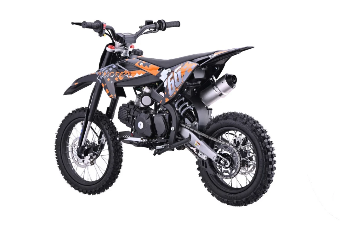 110cc IMMORTAL narančasti benzinski cross motor_5