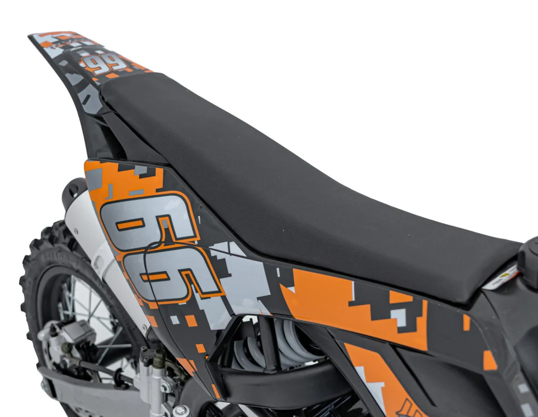 110cc IMMORTAL narančasti benzinski cross motor_7